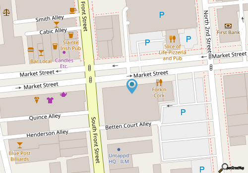 Elephant on Market Wilmington 2 King BR + Parking map location