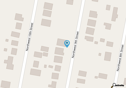 Private, quiet, and short walk to the beach, with new heated pool! map location