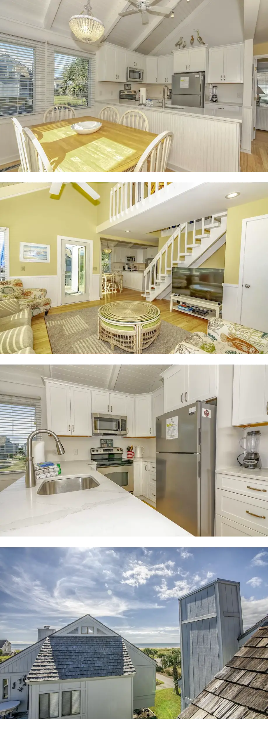 Ocean view villa with 2 decks and 2 golf...