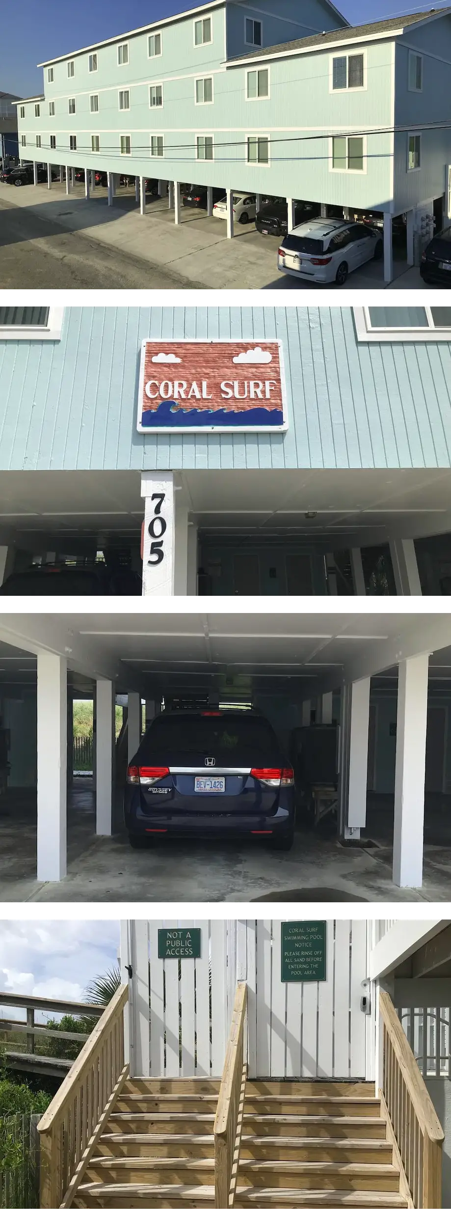 CORAL SURF C-1 CONDO OCEANFRONT WITH 2 B...