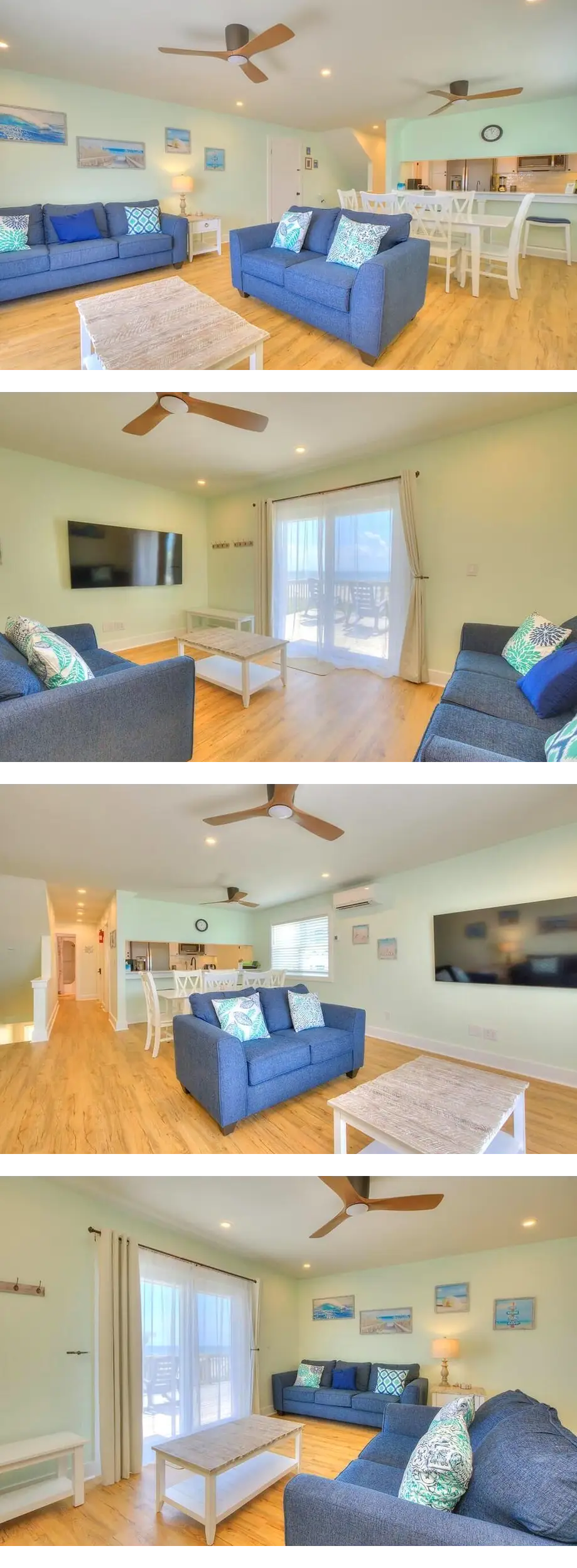 3BR/2BA Duplex - Oceanfront, Gazebo, Clo...