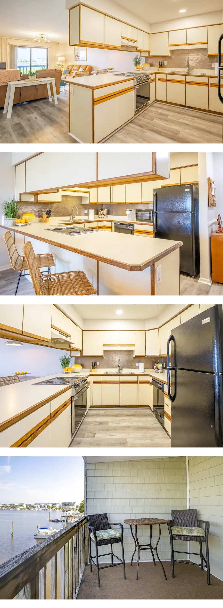 Waterfront condo one block to Oceanfront