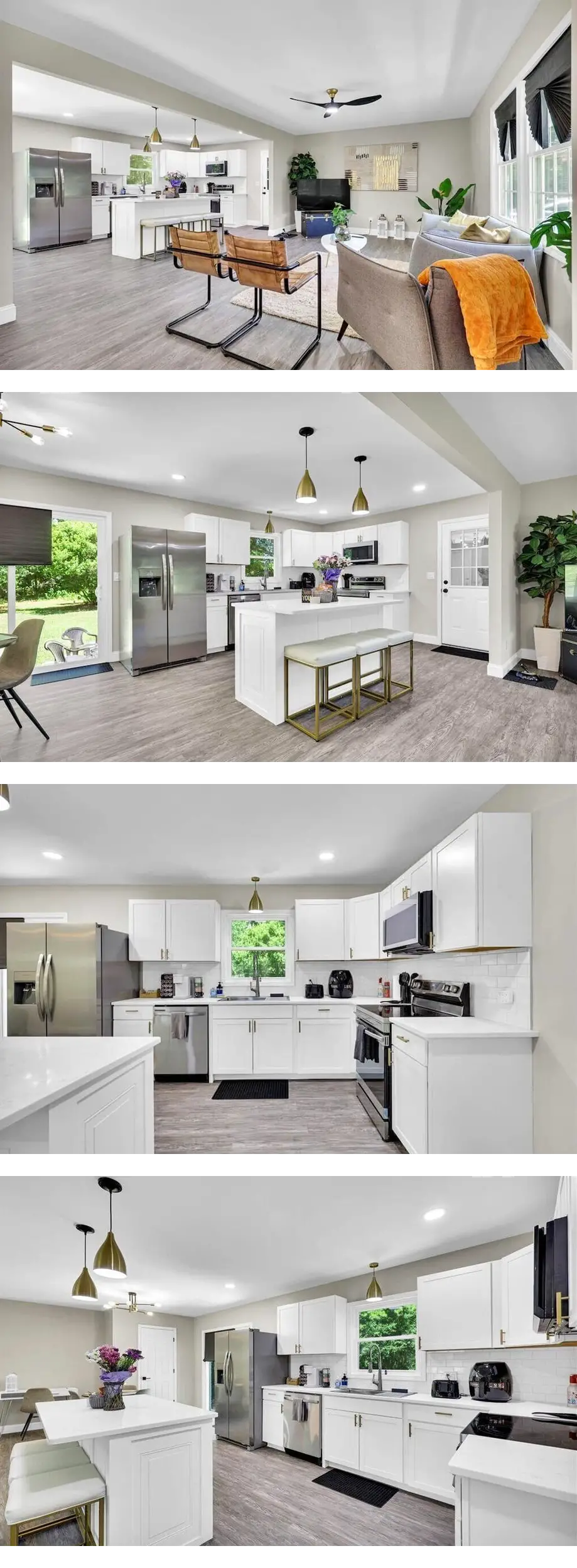 Bright & Cozy 3BR Escape/2 Baths/Sleeps8...