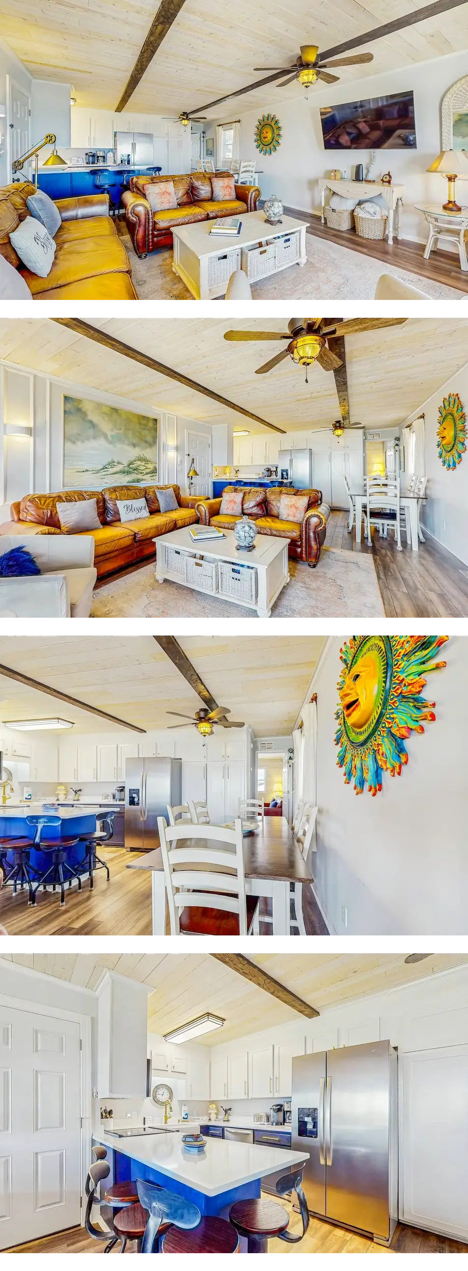 Oceanfront duplex with lovely interior, ...