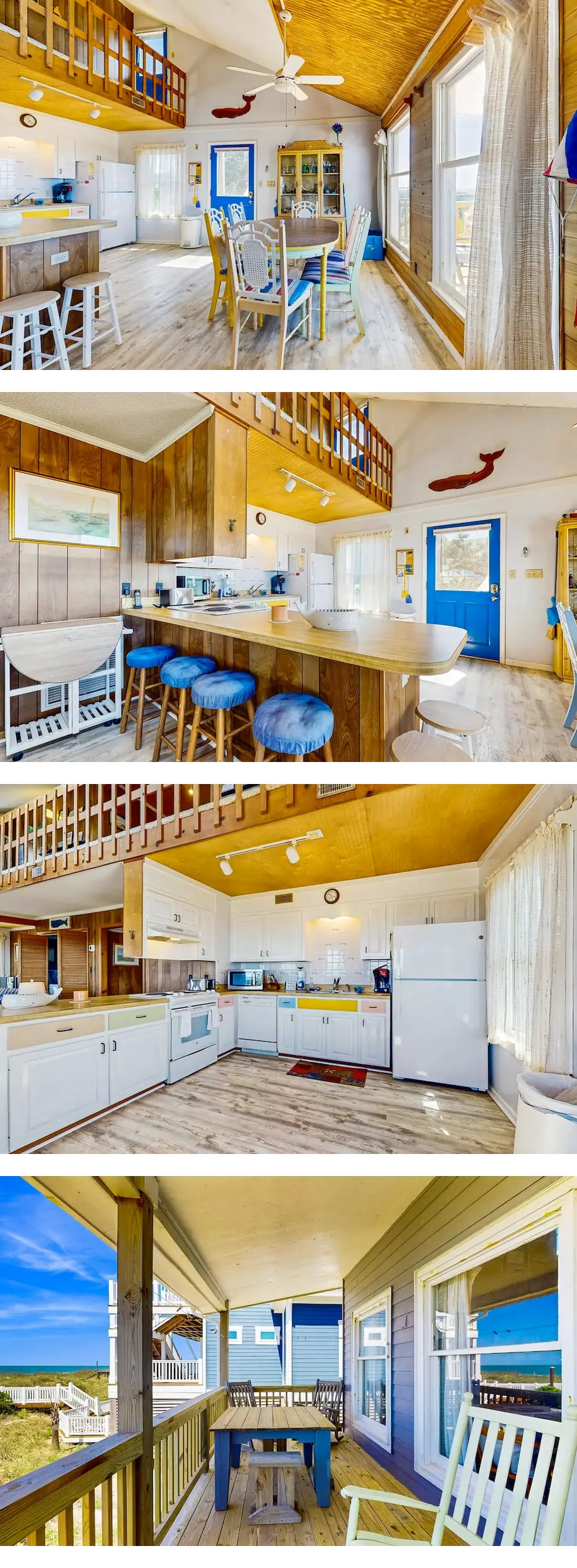 Oceanfront home with private beach walkw...