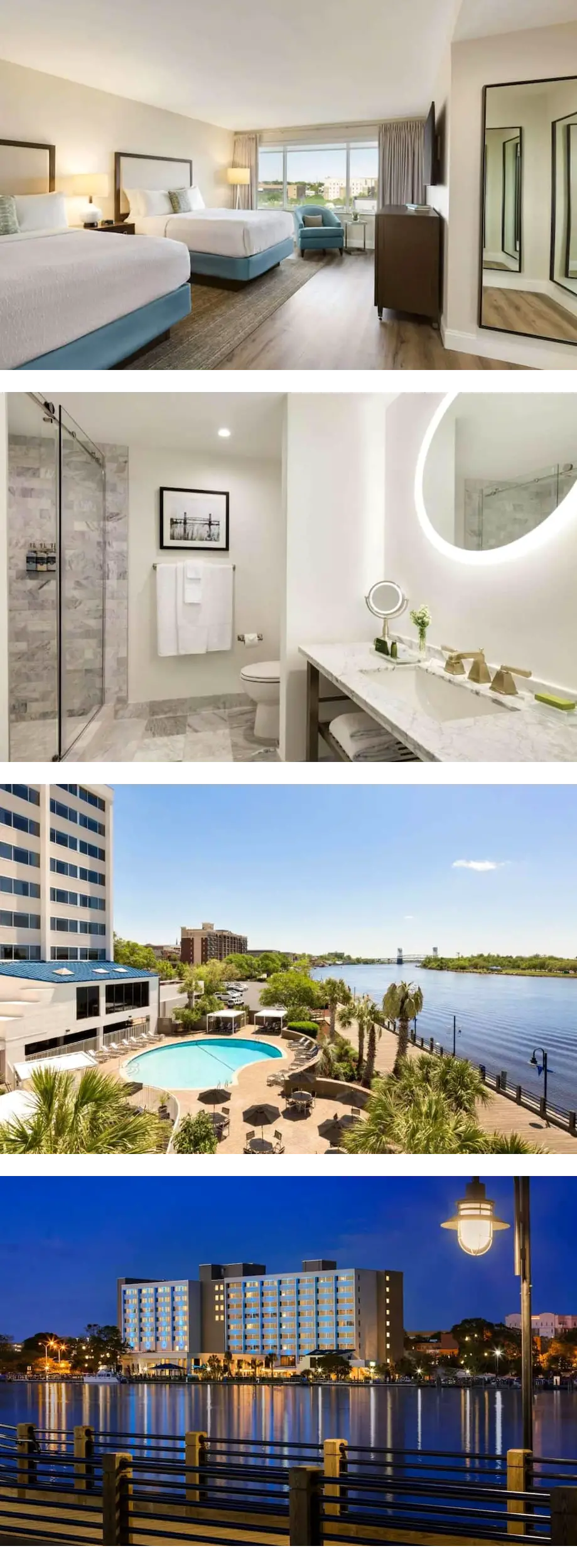 Along Wilmington Riverwalk + On-site Din...