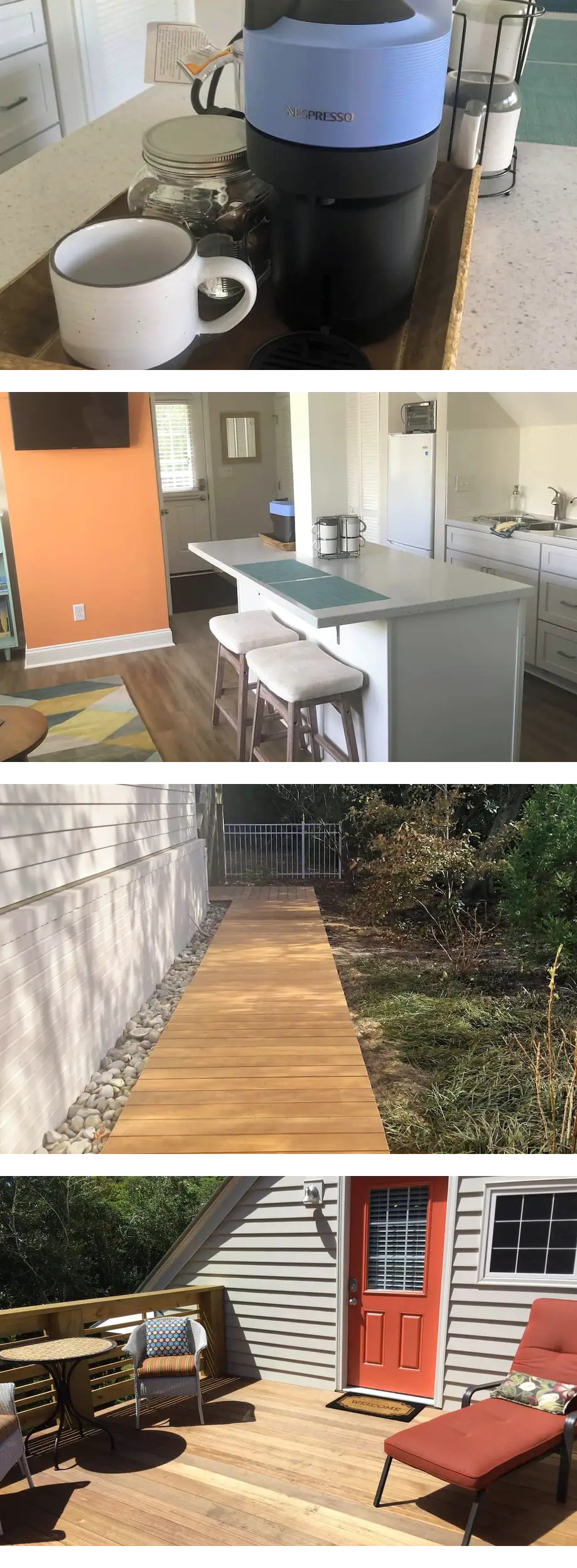 Studio-style garage apartment in beautif...