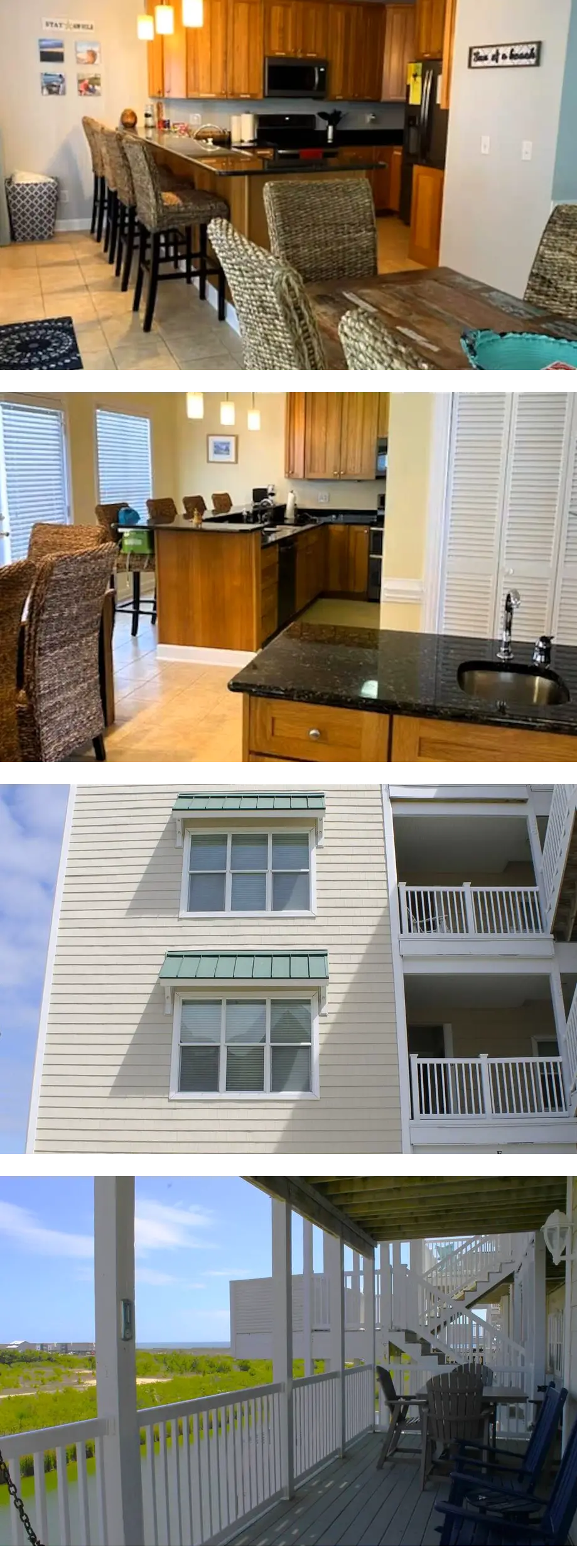 Ocean isle Beach Villa with a view