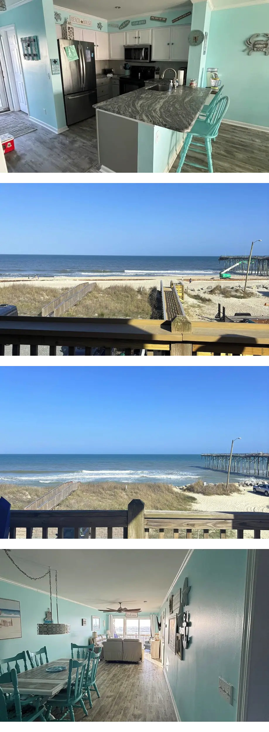 Serene 3-bedroom ocean front condo in Ca...